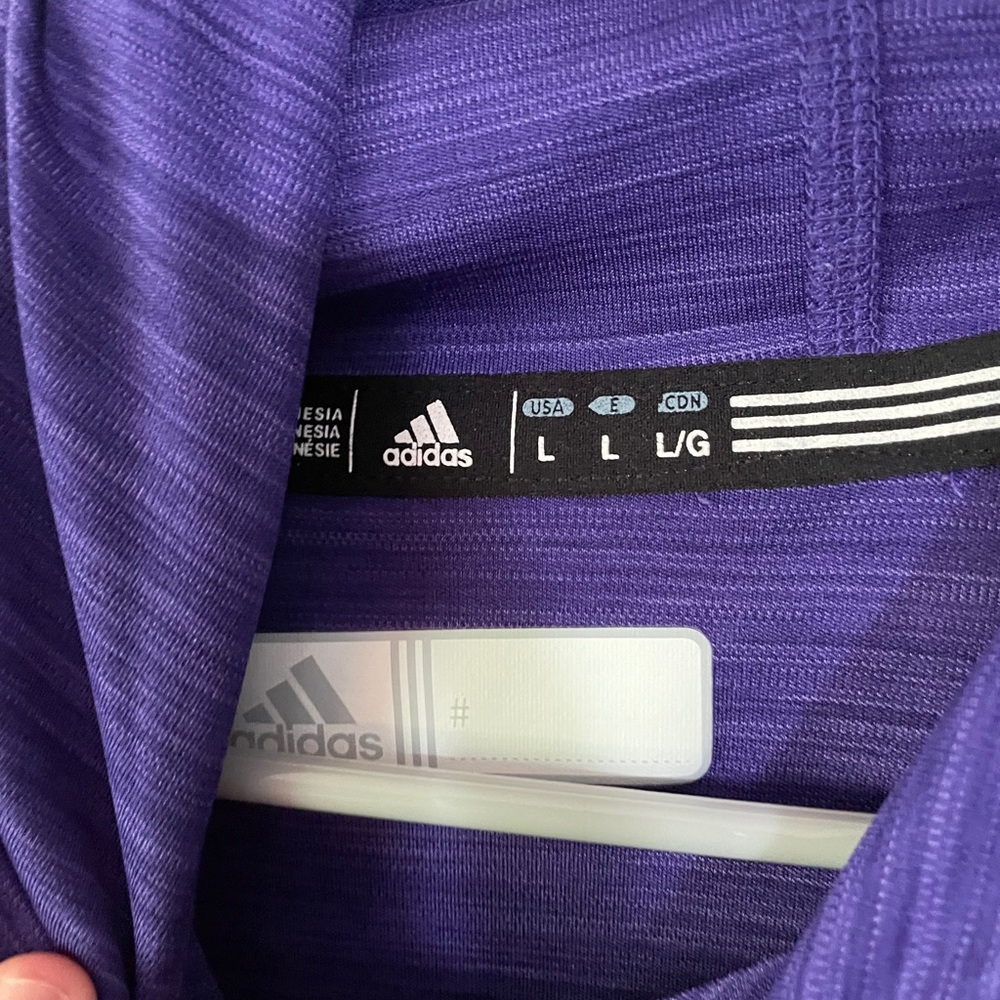 Adidas Purple ECU Men's Shirt - Picture 2 of 3